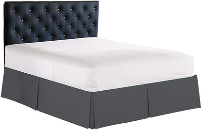 Bed Skirt - 100% Cotton 800 Thread Count Box Pleated Bed Skirt - Luxury Pleated by Unknown