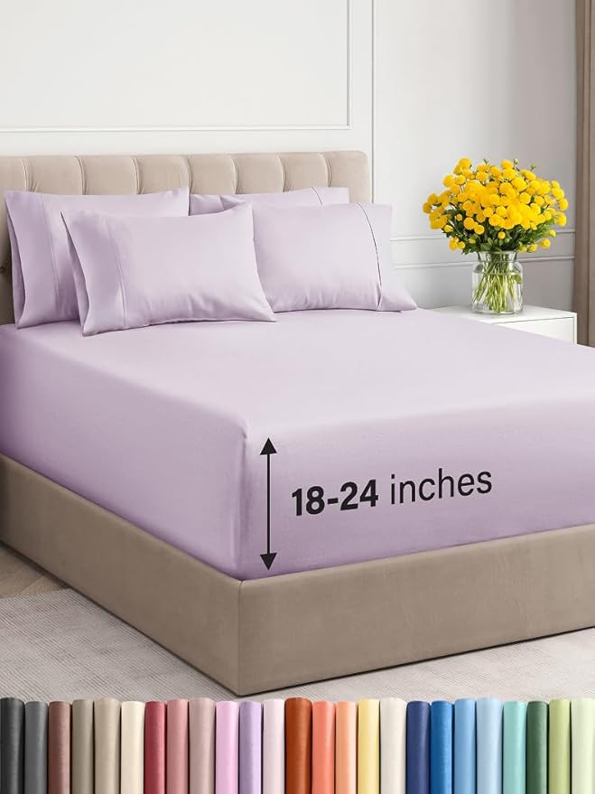 Extra Deep Cal King Sheet Set by CGKUnlimited