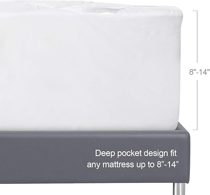 RV King Mattress Topper Pad Protector Waterproof, Absorbent and Quilted - Image 5