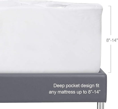 RV King Mattress Topper Pad Protector Waterproof, Absorbent and Quilted - Image 5