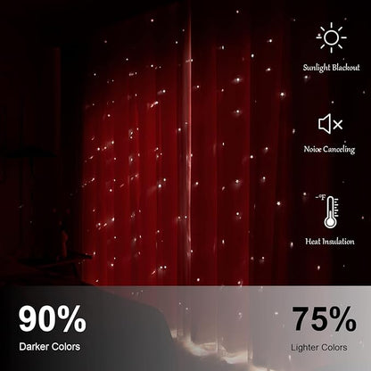 Star Blackout Curtains for Bedroom - Image 6