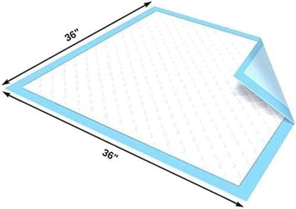 nurture heavy duty ultra absorbent bed pads chux, front angle view