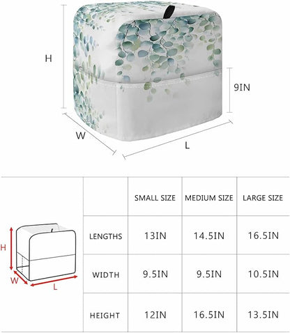 Eucalyptus Leaves Stand Mixer Dust Cover - Image 6