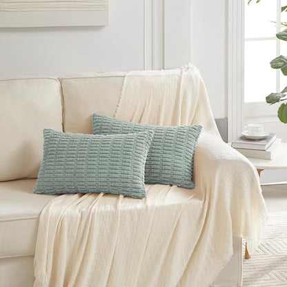 Fancy Homi 4 Packs Decorative Throw Pillow Covers - Image 6