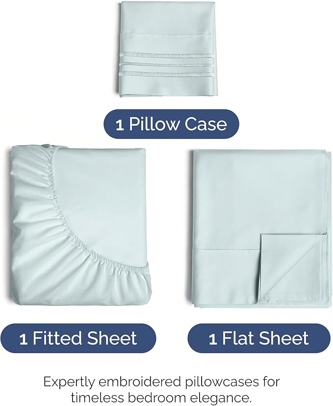 Twin XL Size 3 Piece Sheet Set - Image 2
