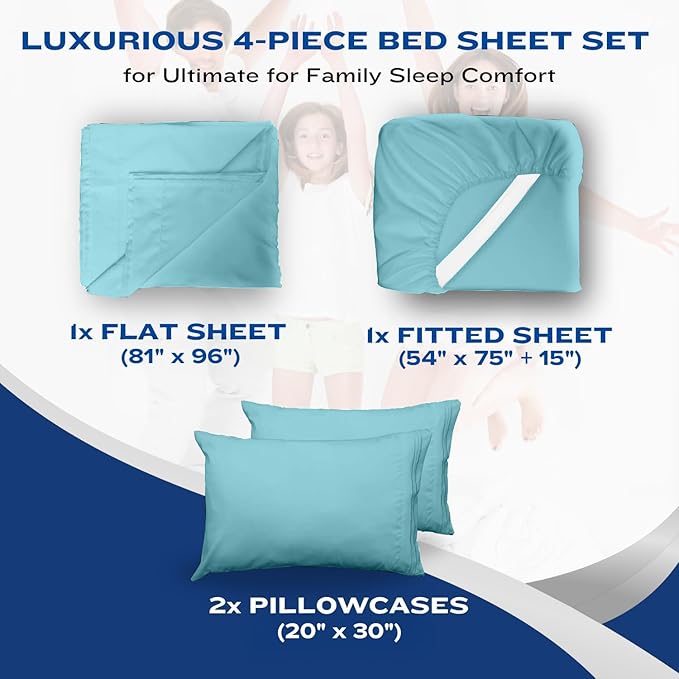 DREAMCARE Full Size Sheets Set - Image 8