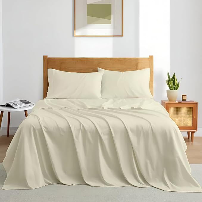 California King Sheet Set by SHREEM+LINEN