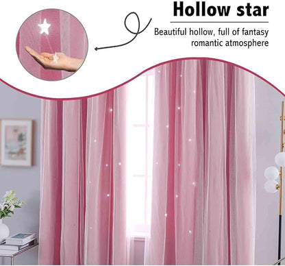 Anytime Star Cut-Out Blackout Curtains - Image 6