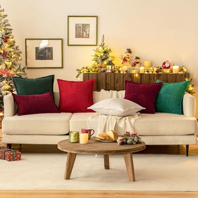 MIULEE Christmas Decorative Throw Pillow Covers - Image 2