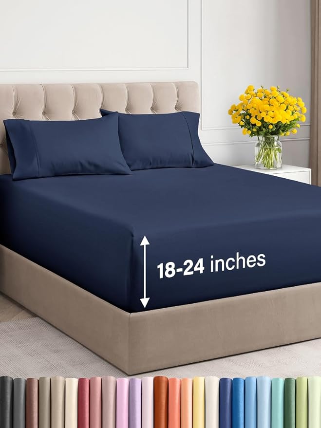 Extra Deep Twin Sheet Set by CGKUnlimited