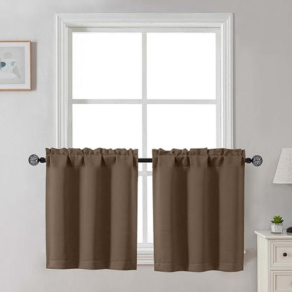 Gwine 24 Inch Long Tier Curtains by Gwine