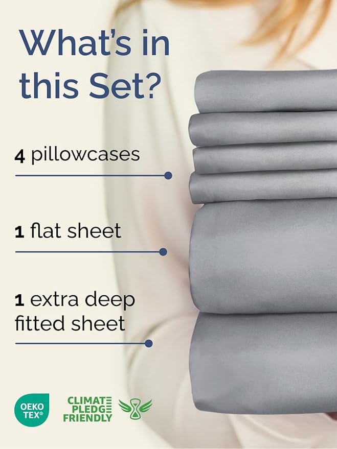Extra Deep King Sheet Set - Image 2