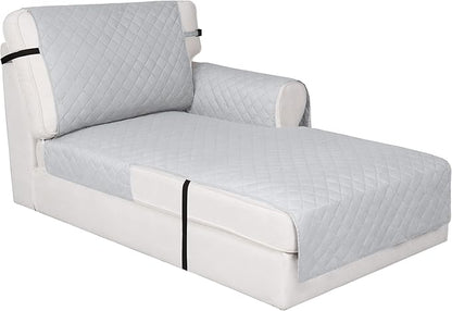 Easy-Going Reversible Chaise Lounge Couch Cover Water Resistant Sofa Cover by Easy-Going