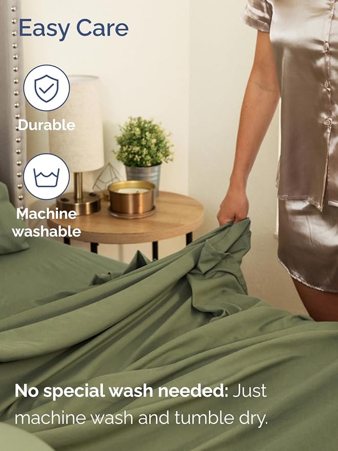 Extra Deep Twin Sheet Set - Image 7