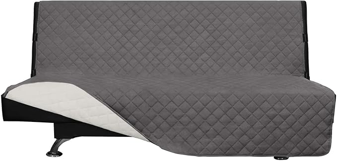 Easy-Going Futon Sofa Slipcover Reversible Sofa Cover Armless Futon Cover by Easy-Going