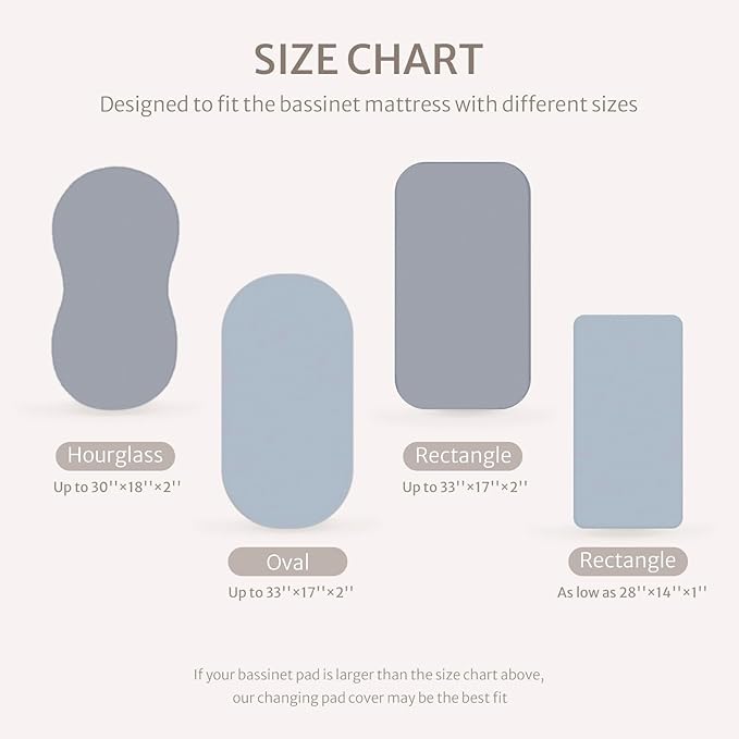 Blissful Diary Muslin Bassinet Sheets - Image 7