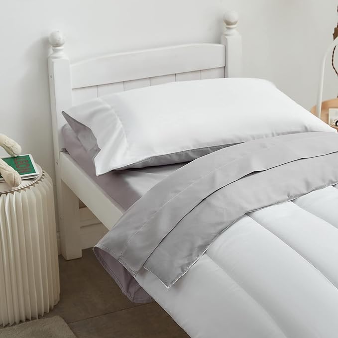 UOZZI BEDDING 4 Pieces Toddler Bedding Set Ultra Soft and Breathable Toddler - Image 4
