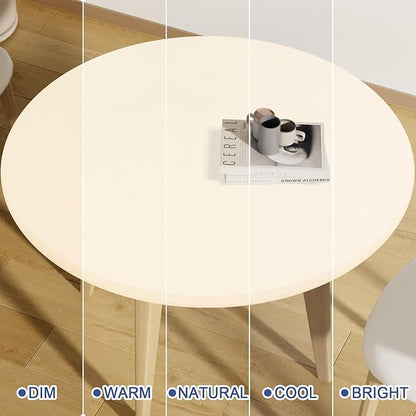 Round Spandex Tablecloth, Elastic Fitted Waterproof Tablecloths - Image 7