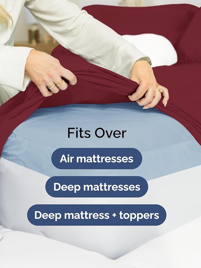 Extra Deep Pocket Split King Sheets - Image 6