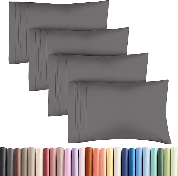 Queen Pillow Cases Set of 4 by CGKUnlimited