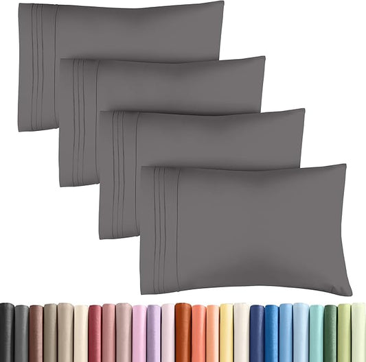 King Pillow Cases Set of 4 by CGKUnlimited