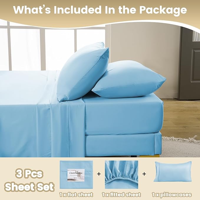 Holtel Luxury Twin Sheet Set - Image 6