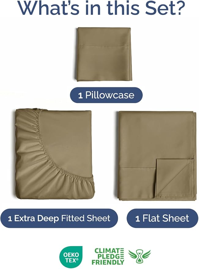 Extra Deep Pocket Twin XL Sheets - Image 2