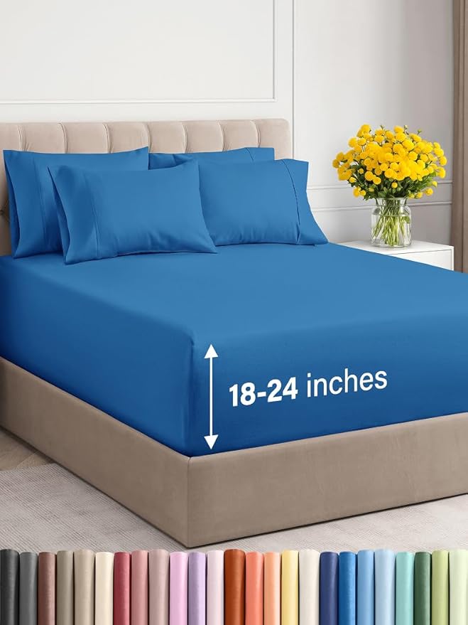 Extra Deep Queen Sheet Set by CGKUnlimited