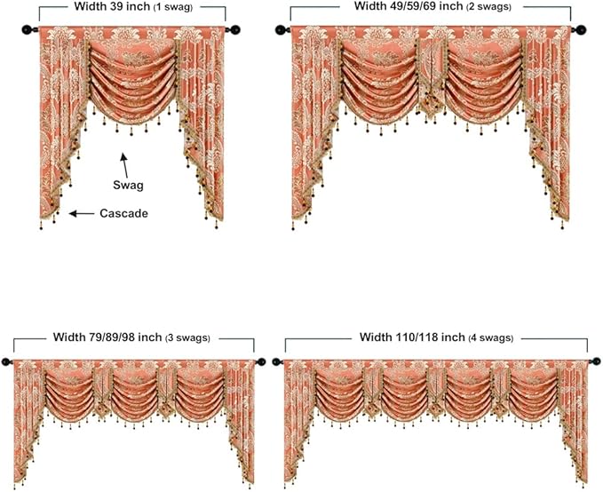 ELKCA European Style Waterfall Valance - Image 5