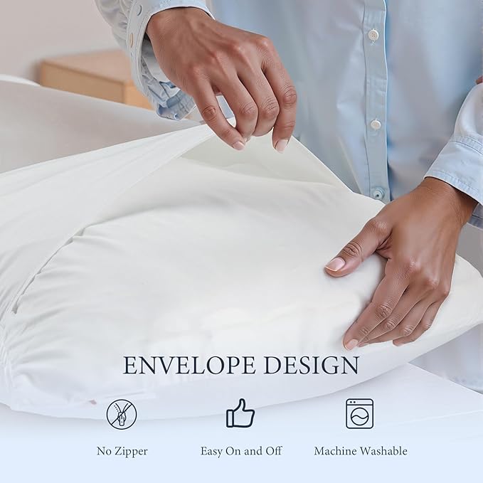 Waterproof Mattress Protector 2 Pillowcase 20''x28'', King Mattress Pad - Image 5