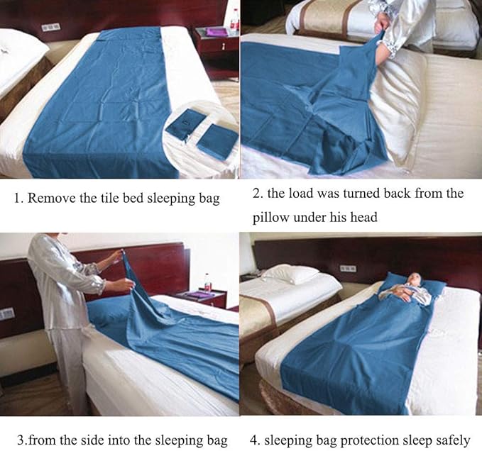 Sleeping Bag Liner Travel Sheets - Image 6