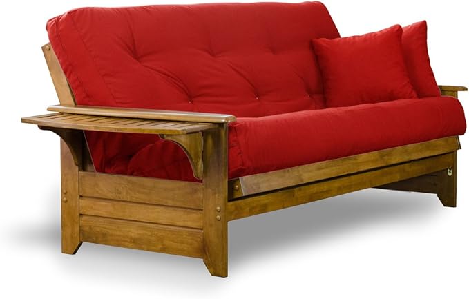 Nirvana Futons Brentwood Tray Arm Futon Sofabed Set by Nirvana+Futons