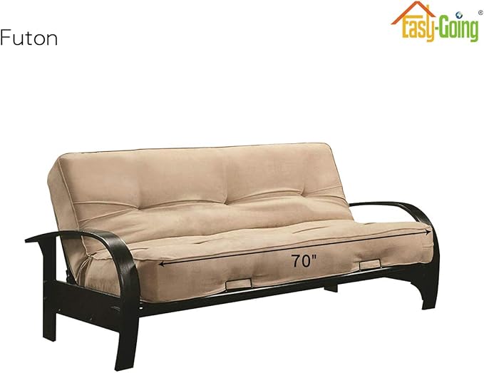 Easy-Going Futon Sofa Slipcover Reversible Sofa Cover Armless Futon Cover - Image 7