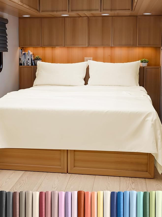 RV Short Queen Sheet Set 60 X 75 by CGKUnlimited
