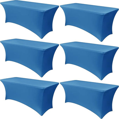 Obstal 6 Pack Stretch Spandex Table Covers by Obstal