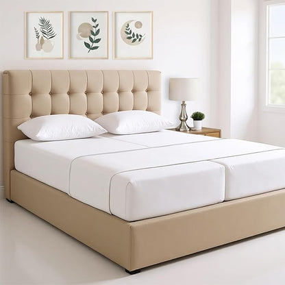 THREAD SPREAD 100% Egyptian Cotton Split King Sheets Sets by THREADSPREAD