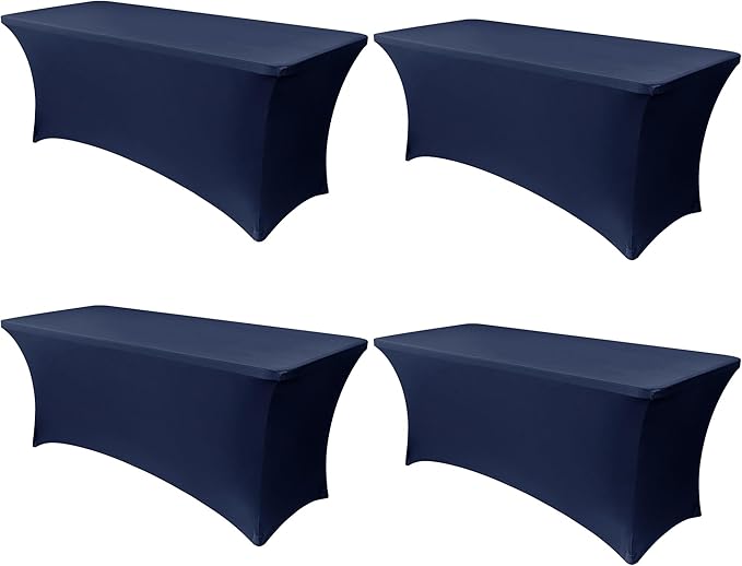 Obstal 6ft Stretch Spandex Table Cover by Obstal