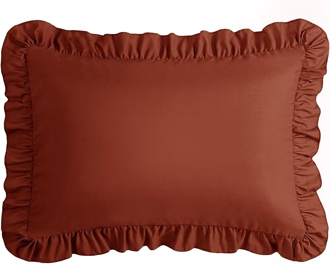 KKJIAF Ruffle Body Pillow Cases Set of 1, Ruffled Pillow Covers - Image 7