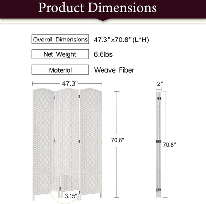 rhf room divider panel,partition room dividers,3panel privacy screen,white, close-up detail