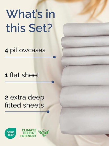 Extra Deep Split King Sheet Set - Image 2