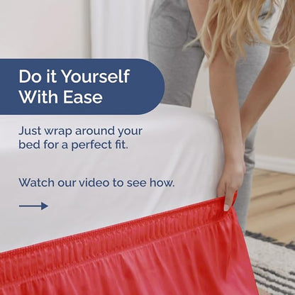 Wrap Around Dust Ruffle Bed Skirt - Image 3