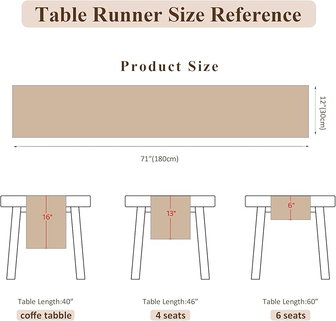 Burlap Boho Table Runner Farmhouse Rustic Jute Macrame Woven Dining Table Runner - Image 4