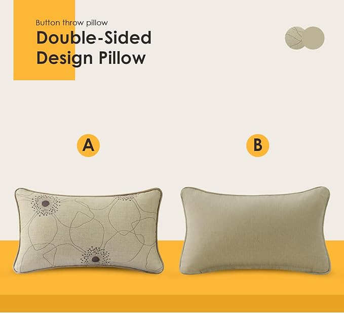 Outdoor Sunbrella Decorative Pillows Pack of 4, Allure Dusk - Image 4