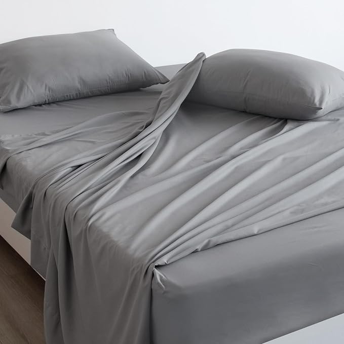 SPRINGSPIRIT Twin XL Sheet Sets, 4 Piece Bed Sheets Set Deep Pockets, Super - Image 6
