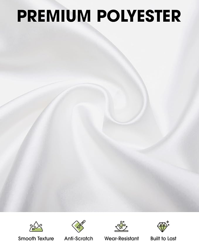 Pureegg Rectangle Table Cloth 60" x 102" – 8 Packs, Durable Polyester - Image 2