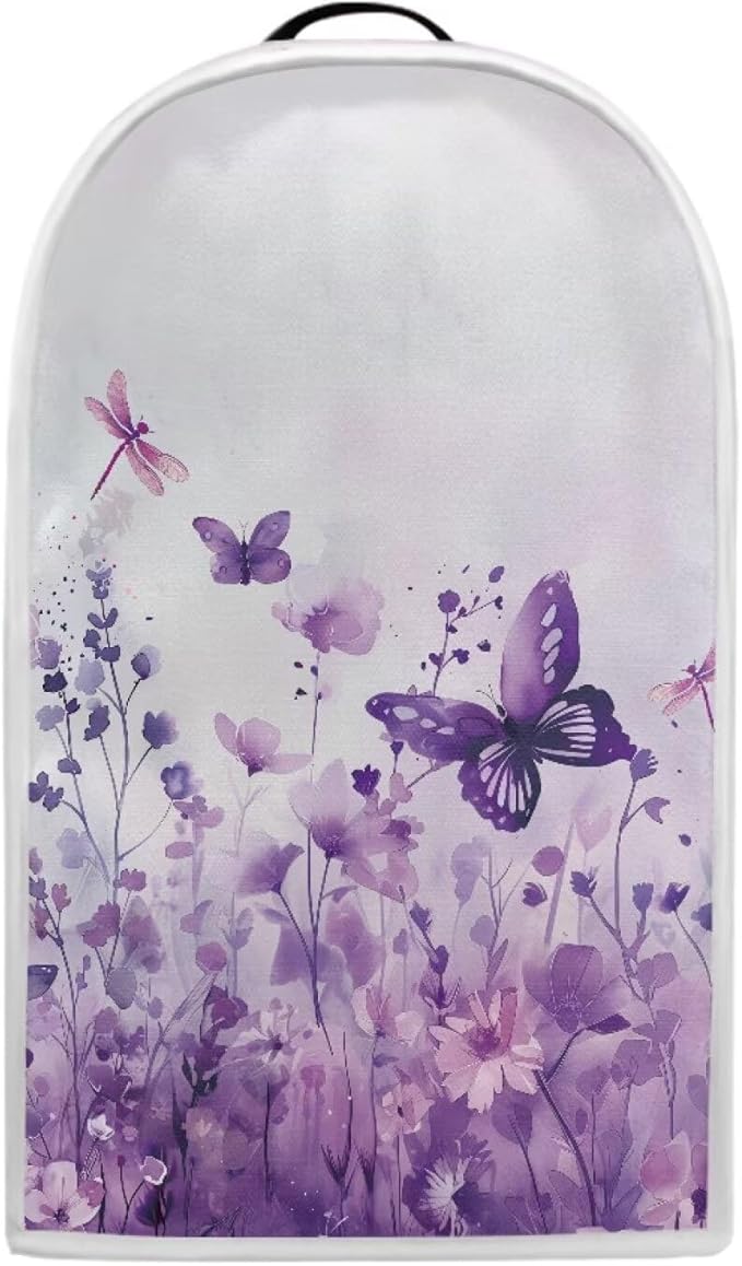 Talayituse Butterfly Dragonfly Flower Print Blender Dust Cover, Fingerprint by Unknown