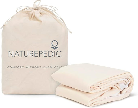 Naturepedic Organic Waterproof Mattress Protector Pad by Naturepedic