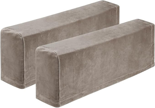 uxcell 2Pcs Stretch Armrest Covers, Polyester Soft Armchair Slipcovers Couch by uxcell