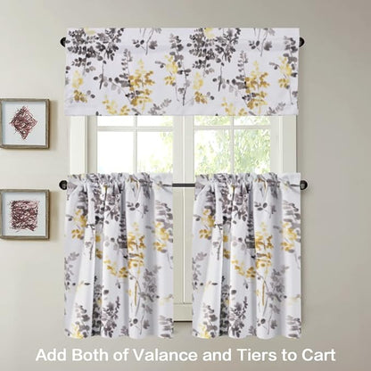 H.VERSAILTEX Valance for Kitchen Windows/Bathroom/Living Room/Bedroom Blackout - Image 6