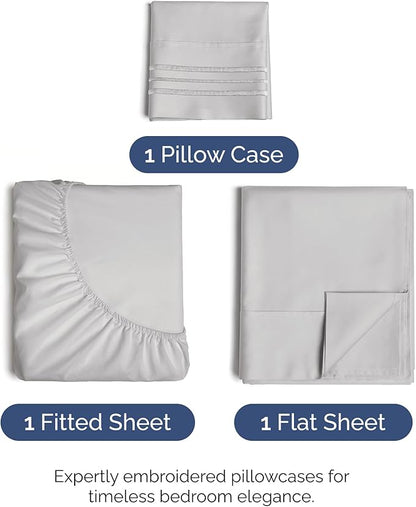 Twin XL Size 3 Piece Sheet Set - Image 2